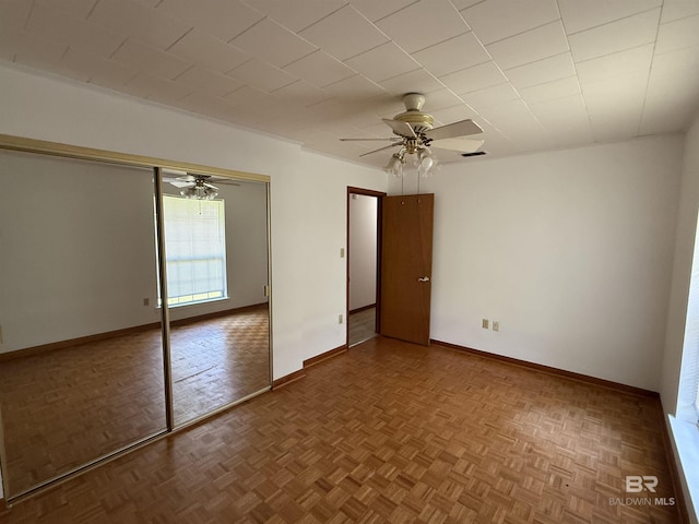 215 W Palm Ave, Foley, AL 36535 - spare room featuring a ceiling fan and baseboards