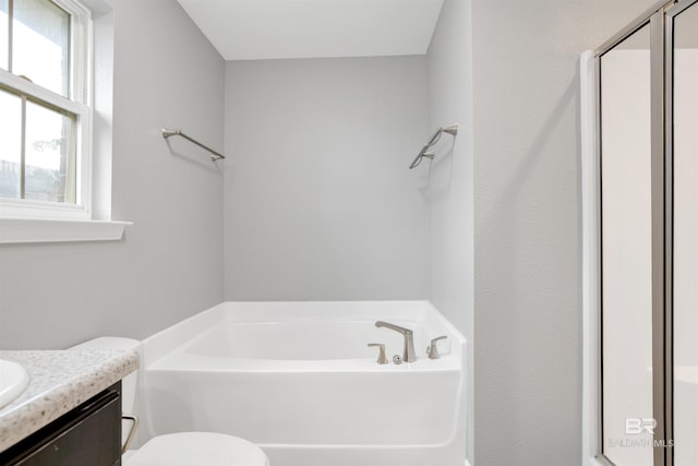 16529 Cold Mill Loop, Foley, AL 36535 - bathroom with a garden tub and vanity