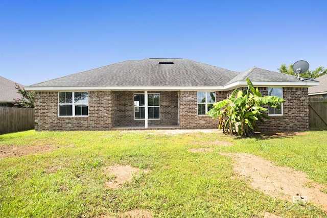 16529 Cold Mill Loop, Foley, AL 36535 - back of house with brick siding and a shingled roof