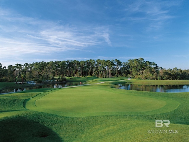 306 S Tee Dr, Fairhope, AL 36532 - view of community with view of scattered trees and a water view