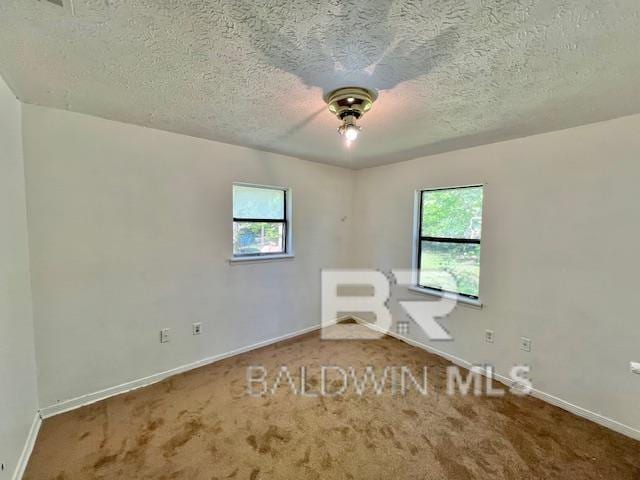 208 Lee St, Atmore, AL 36502 - empty room with baseboards, a healthy amount of sunlight, and carpet