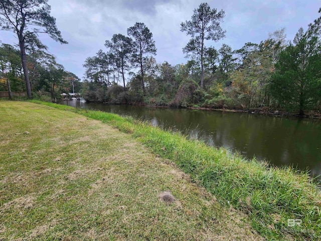 property view of water