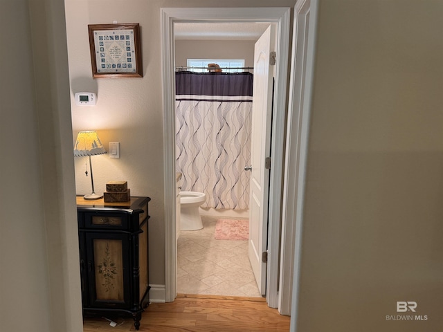 1052 Orlando Dr, Foley, AL 36535 - corridor featuring light wood finished floors