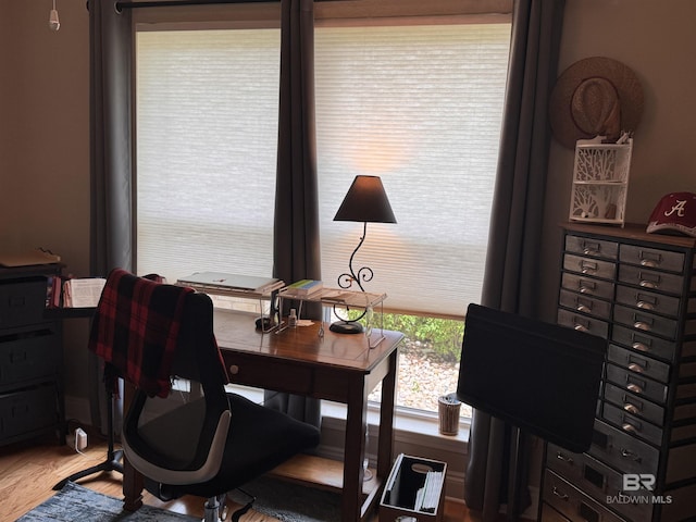 1052 Orlando Dr, Foley, AL 36535 - office with wood finished floors