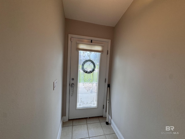 1052 Orlando Dr, Foley, AL 36535 - entryway with baseboards and light tile patterned floors