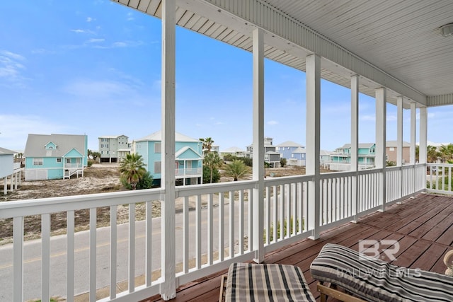 6065 Sawgrass Dr, Gulf Shores, AL 36542 - deck featuring a residential view