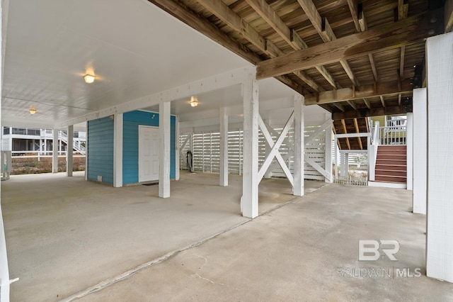 6065 Sawgrass Dr, Gulf Shores, AL 36542 - view of patio featuring stairway