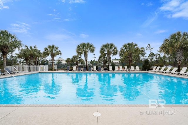 6065 Sawgrass Dr, Gulf Shores, AL 36542 - view of swimming pool featuring fence