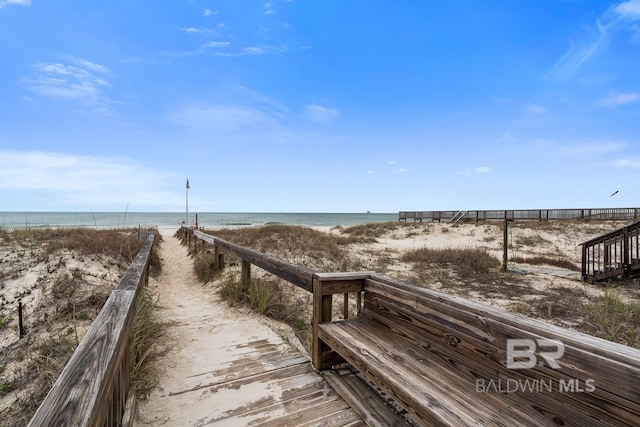 6065 Sawgrass Dr, Gulf Shores, AL 36542 - view of property's community with a water view and a beach view
