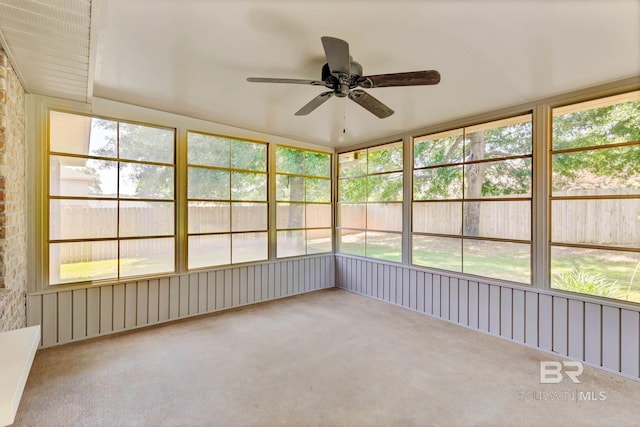 28165 Turkey Branch Dr, Daphne, AL 36526 - unfurnished sunroom featuring ceiling fan