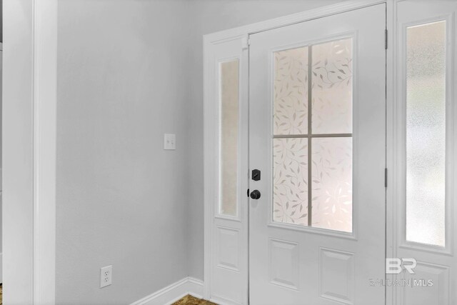 28165 Turkey Branch Dr, Daphne, AL 36526 - doorway to outside with baseboards