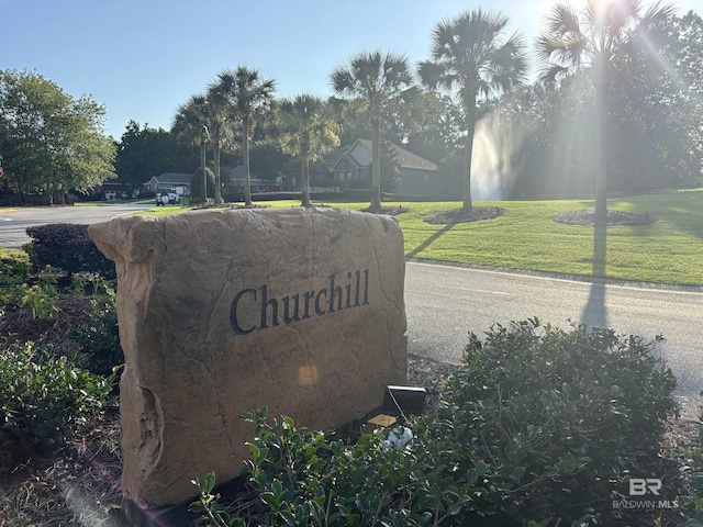 31820 Calder Ct, Spanish Fort, AL 36527 - community sign with a yard