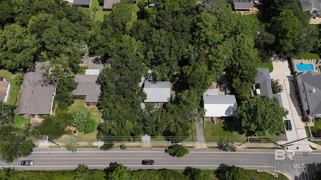 aerial view
