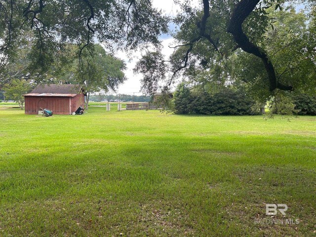 view of yard