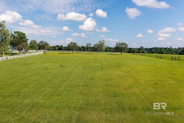 24235 County Road 87, Robertsdale, AL 36567 - view of yard with a rural view