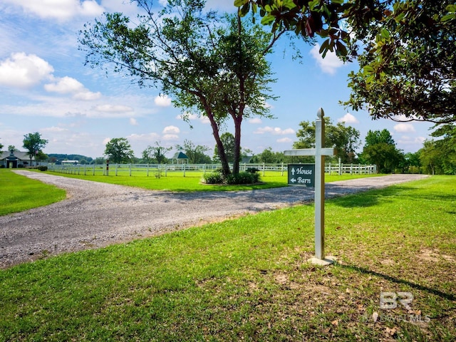 24235 County Road 87, Robertsdale, AL 36567 - view of dirt / gravel road with a rural view