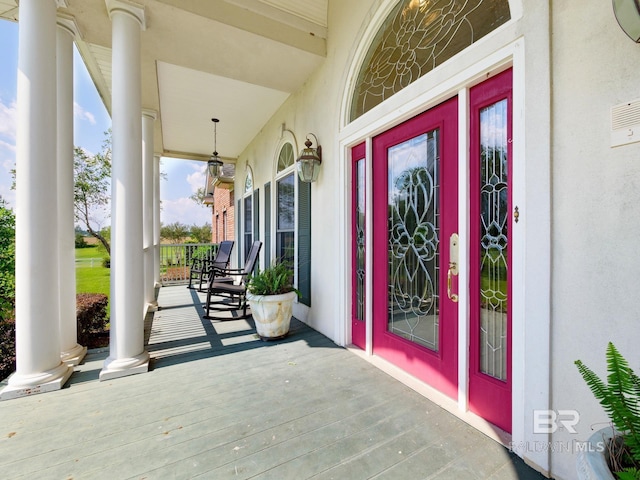 24235 County Road 87, Robertsdale, AL 36567 - entrance to property featuring covered porch