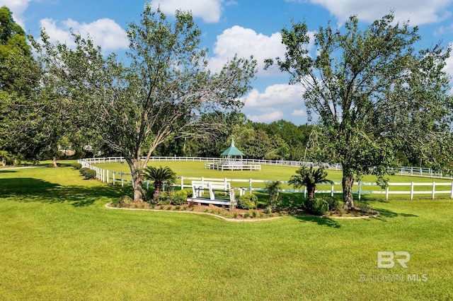 24235 County Road 87, Robertsdale, AL 36567 - view of yard featuring view of wooded area