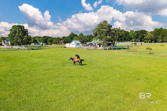 24235 County Road 87, Robertsdale, AL 36567 - surrounding community featuring a rural view, an exterior structure, an outdoor riding arena, and an outdoor structure