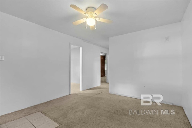4918 Quimby Dr, Mobile, AL 36619 - unfurnished room featuring carpet and ceiling fan