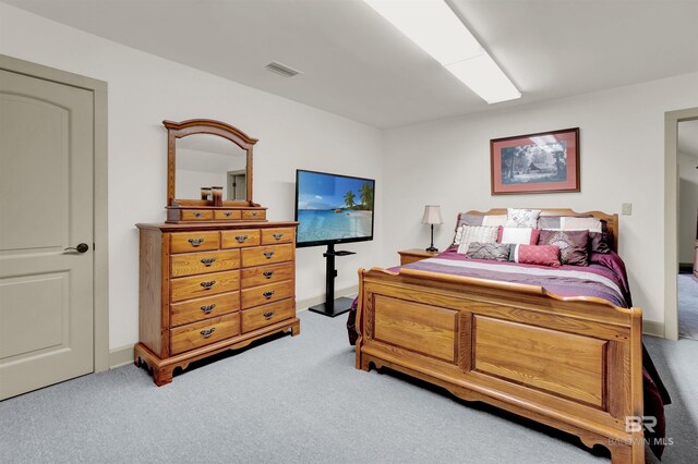917 Rockaway Creek Rd, Atmore, AL 36502 - carpeted bedroom featuring visible vents