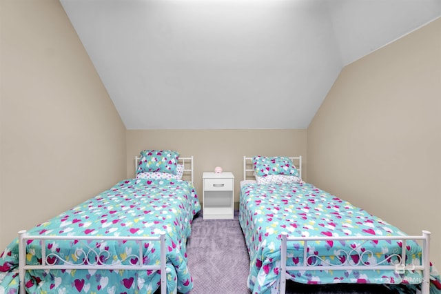 917 Rockaway Creek Rd, Atmore, AL 36502 - bedroom featuring carpet flooring and vaulted ceiling