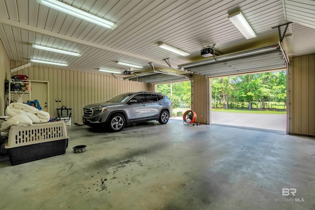 917 Rockaway Creek Rd, Atmore, AL 36502 - garage featuring a garage door opener