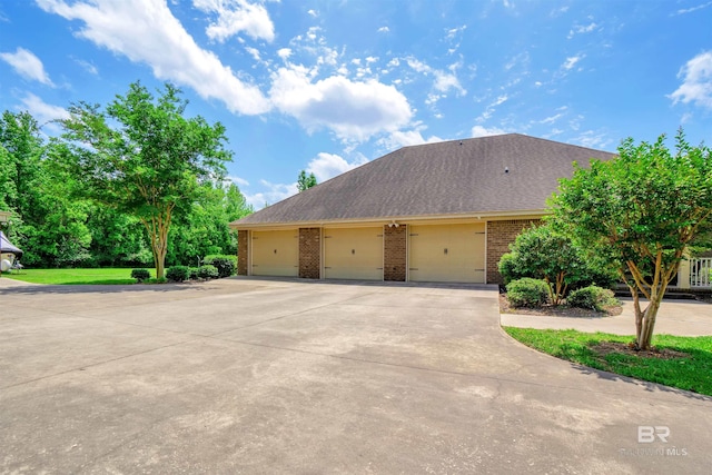 917 Rockaway Creek Rd, Atmore, AL 36502 - view of front facade featuring roof with shingles and brick siding