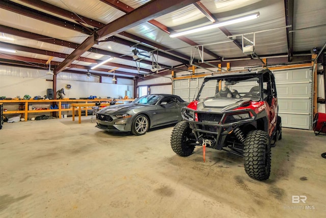 917 Rockaway Creek Rd, Atmore, AL 36502 - garage featuring a garage door opener