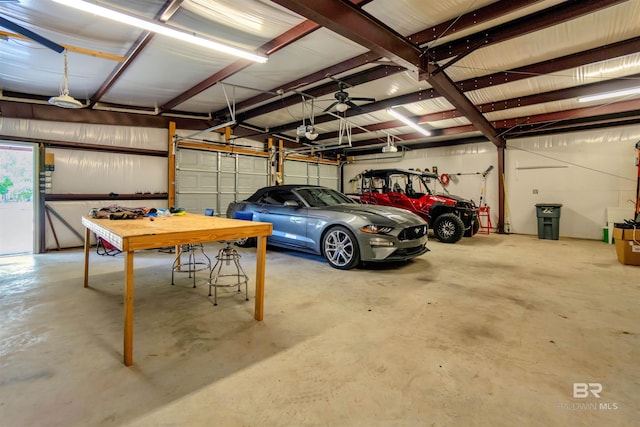 917 Rockaway Creek Rd, Atmore, AL 36502 - garage featuring a garage door opener