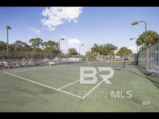 view of tennis court