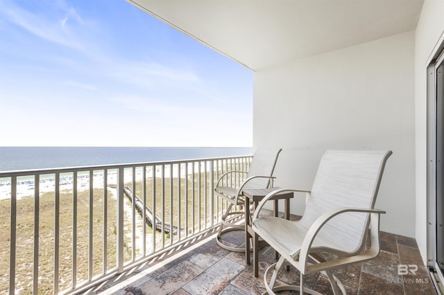 26750 Perdido Beach Blvd Unit 708, Orange Beach, AL 36561 - balcony featuring view of water and beach