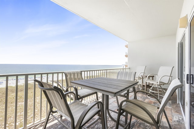 26750 Perdido Beach Blvd Unit 708, Orange Beach, AL 36561 - balcony with view of water and beach