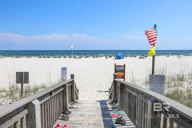 26750 Perdido Beach Blvd Unit 708, Orange Beach, AL 36561 - view of community with view of water and beach