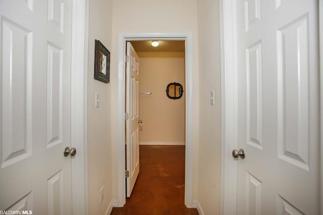 view of hall