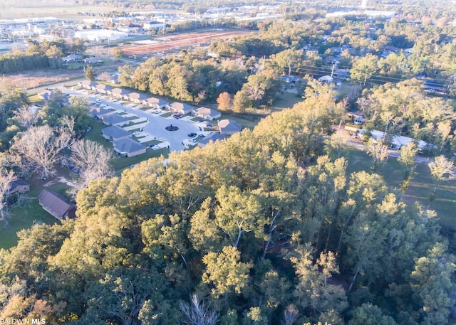 view of aerial view
