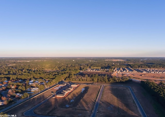 view of aerial view
