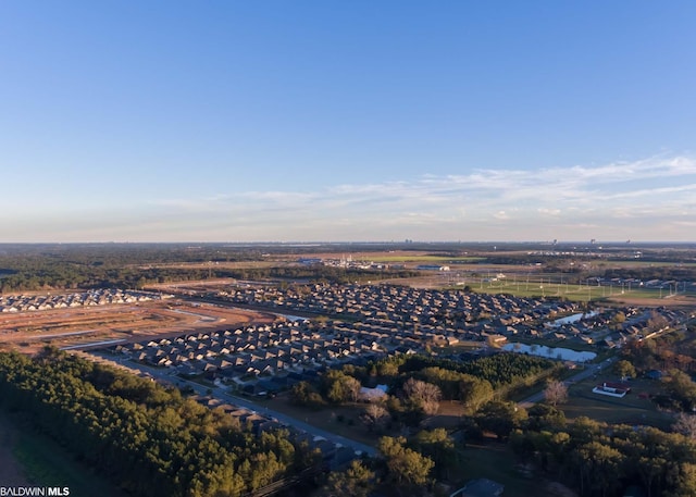 view of drone / aerial view