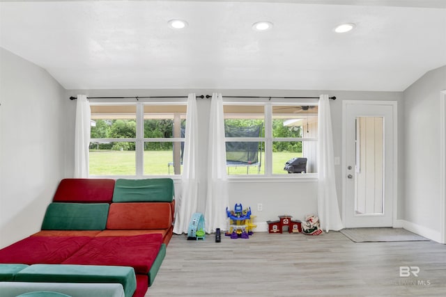 interior space featuring a healthy amount of sunlight