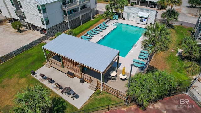 drone / aerial view
