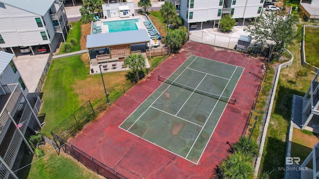 aerial view