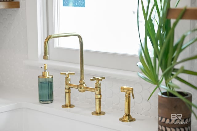 interior details with a sink