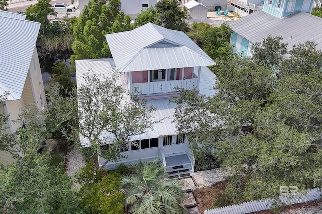 bird's eye view