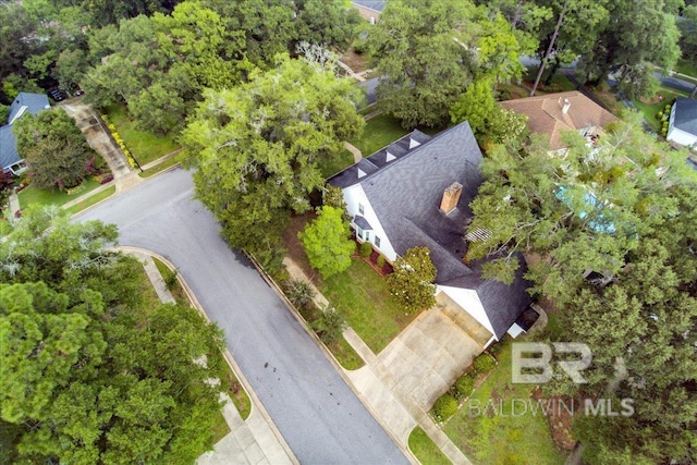 6505 Charing Wood Dr, Mobile, AL 36695 - bird's eye view