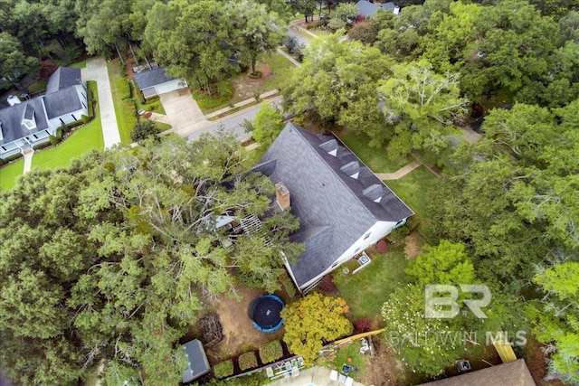 6505 Charing Wood Dr, Mobile, AL 36695 - bird's eye view