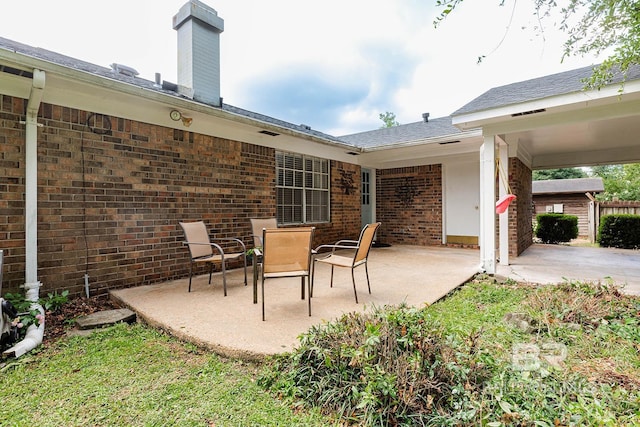 2920 Quail Creek Run, Mobile, AL 36695 - view of patio / terrace