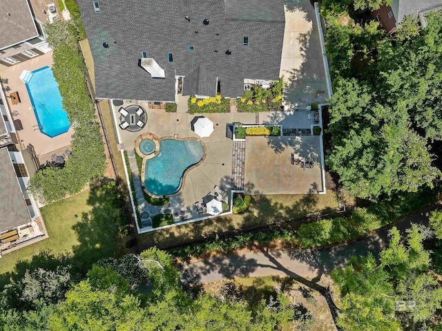 bird's eye view