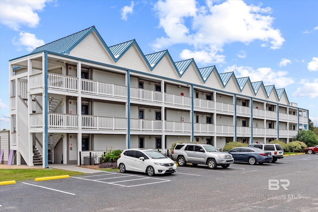 view of property featuring central AC