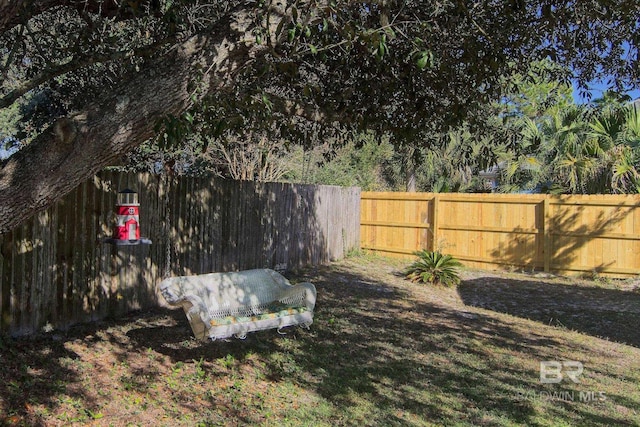 1912 Brigadoon Trl, Gulf Shores, AL 36542 - view of fenced backyard