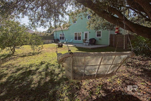 1912 Brigadoon Trl, Gulf Shores, AL 36542 - back of property with a patio area